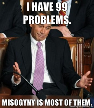 Illustration for article titled John Boehner's Woman Problem Makes For Delightful Meme